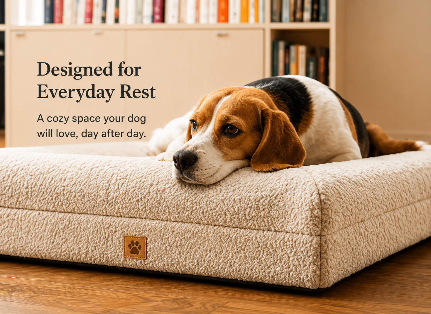 Orthopedic Memory Foam Dog Bed