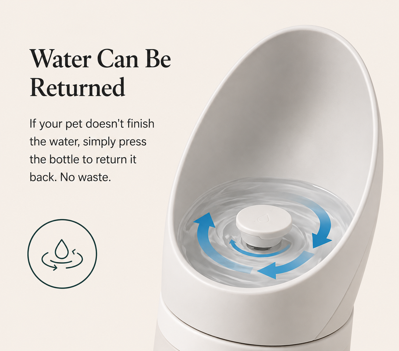 Premium Portable Dog Water Bottle