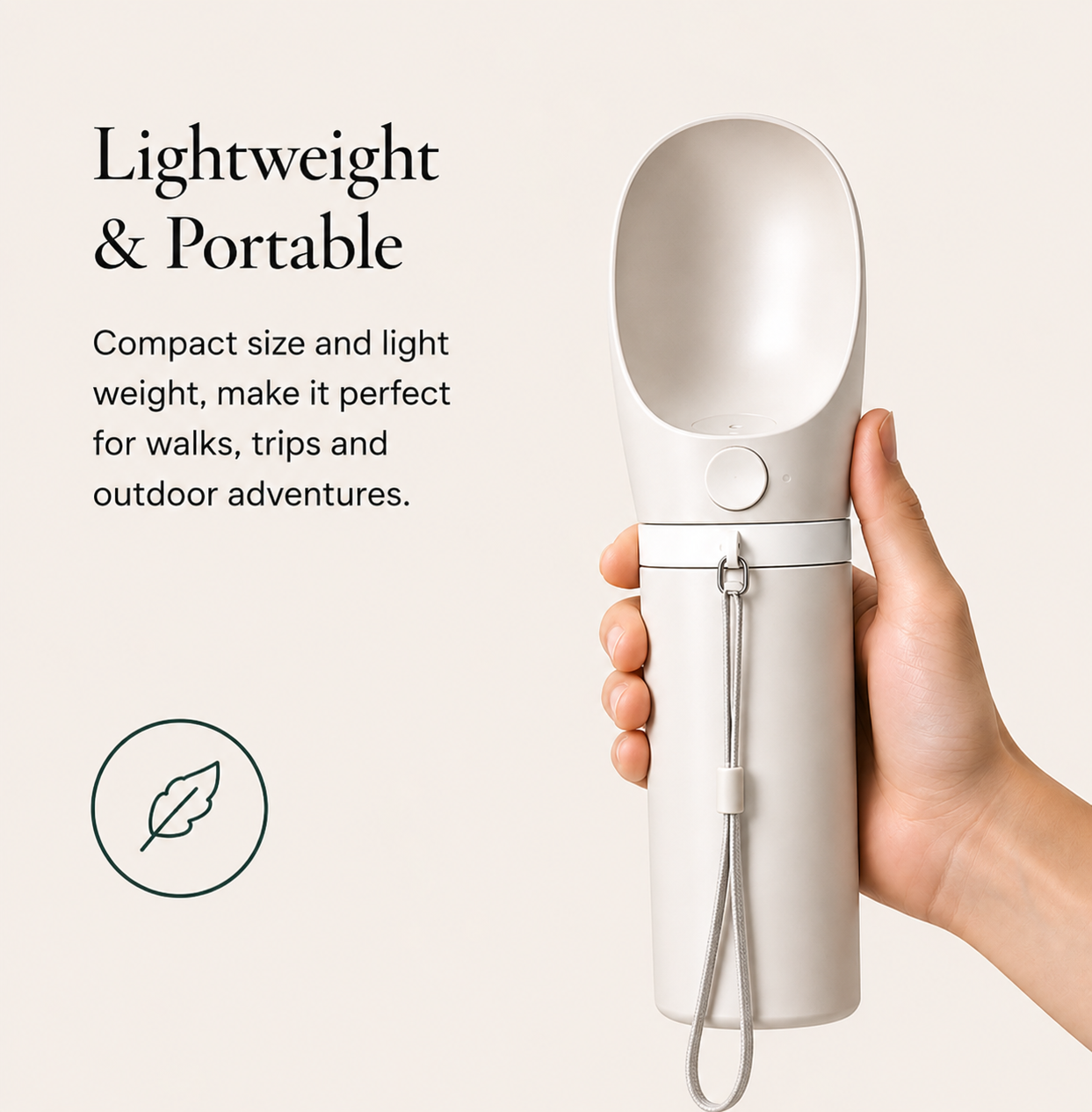 Premium Portable Dog Water Bottle