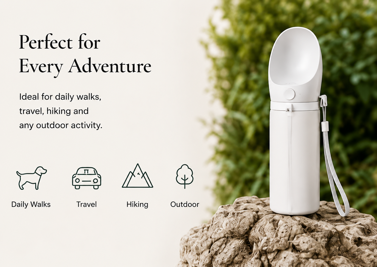 Premium Portable Dog Water Bottle