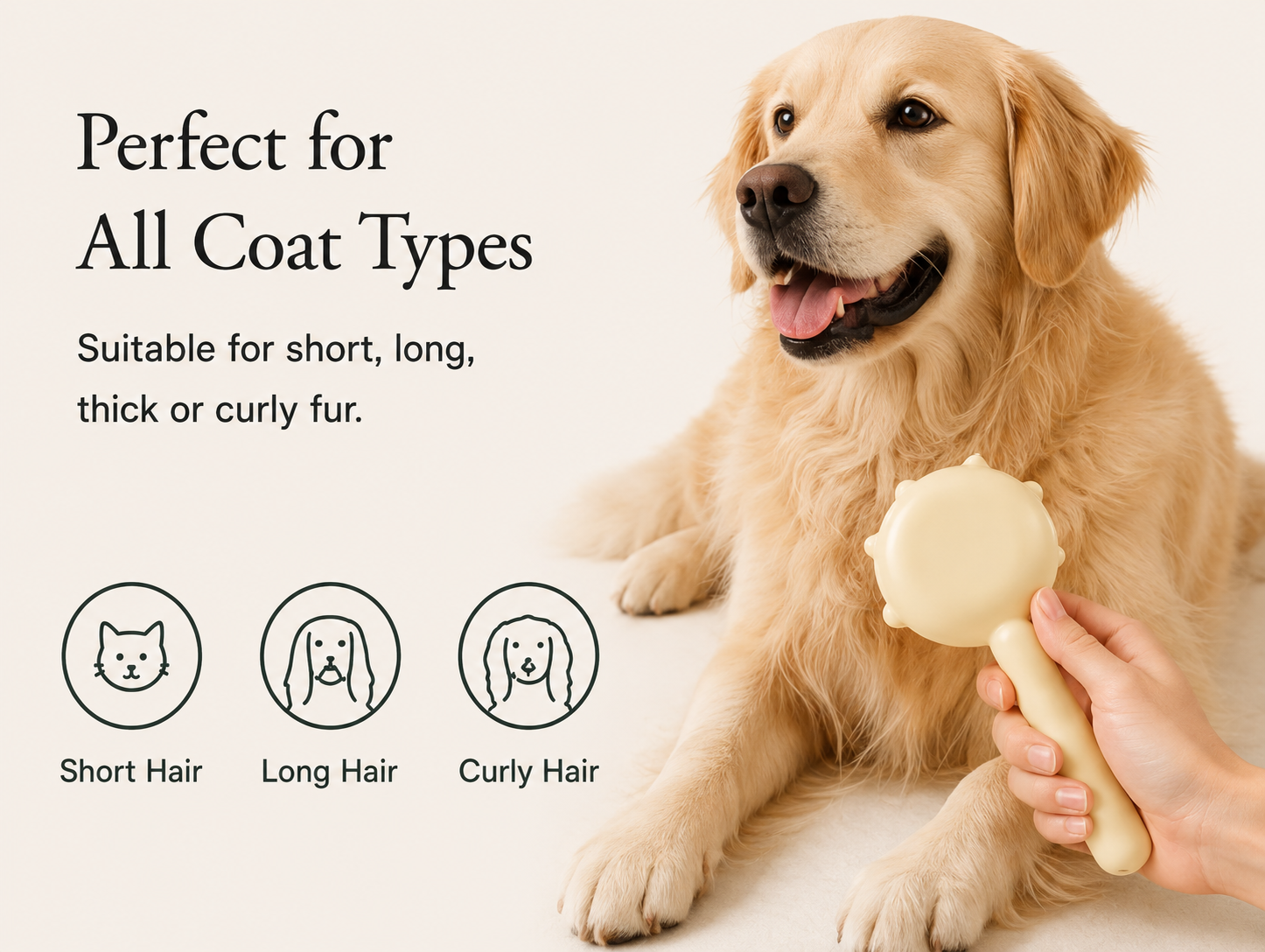 Premium Daily Grooming Brush