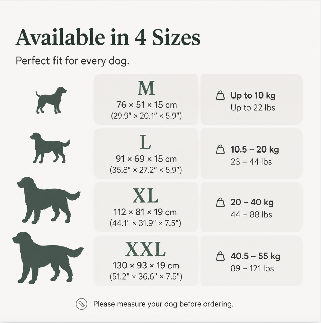 Orthopedic Memory Foam Dog Bed