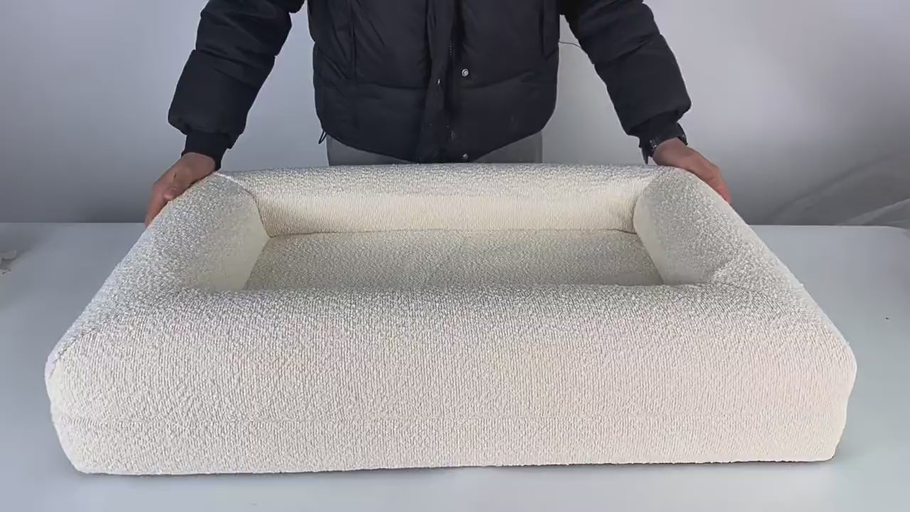 Orthopedic Memory Foam Dog Bed
